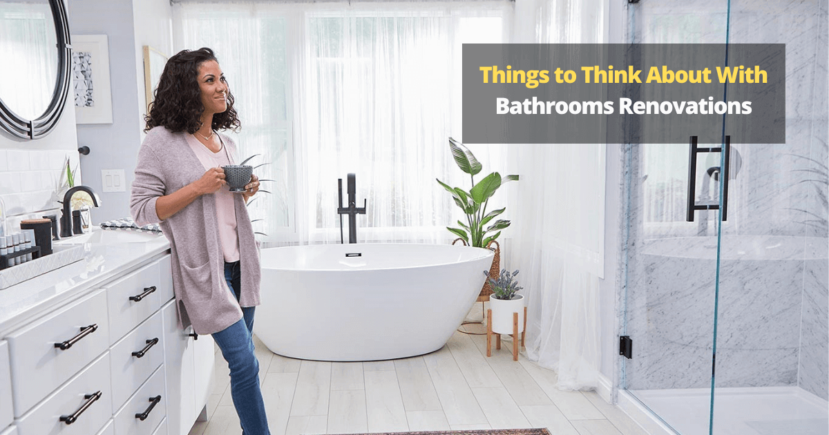Things to Think About With Bathrooms Renovations