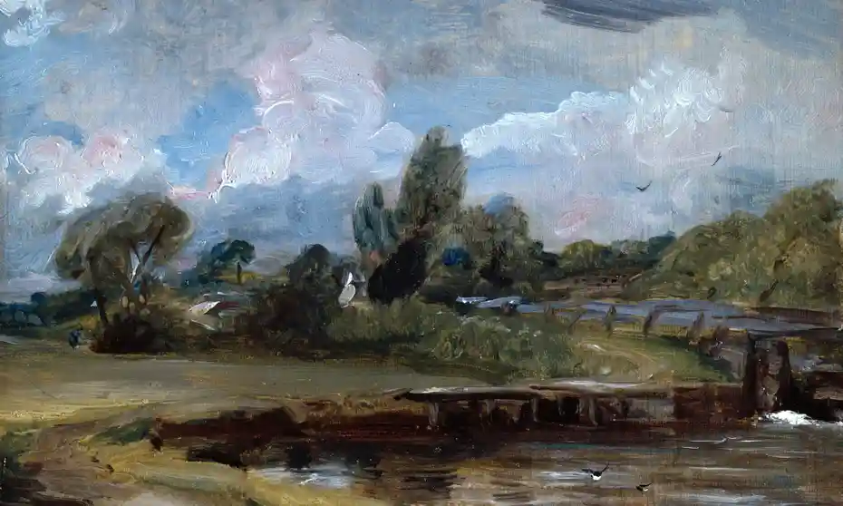 John Constable paintings are characterized