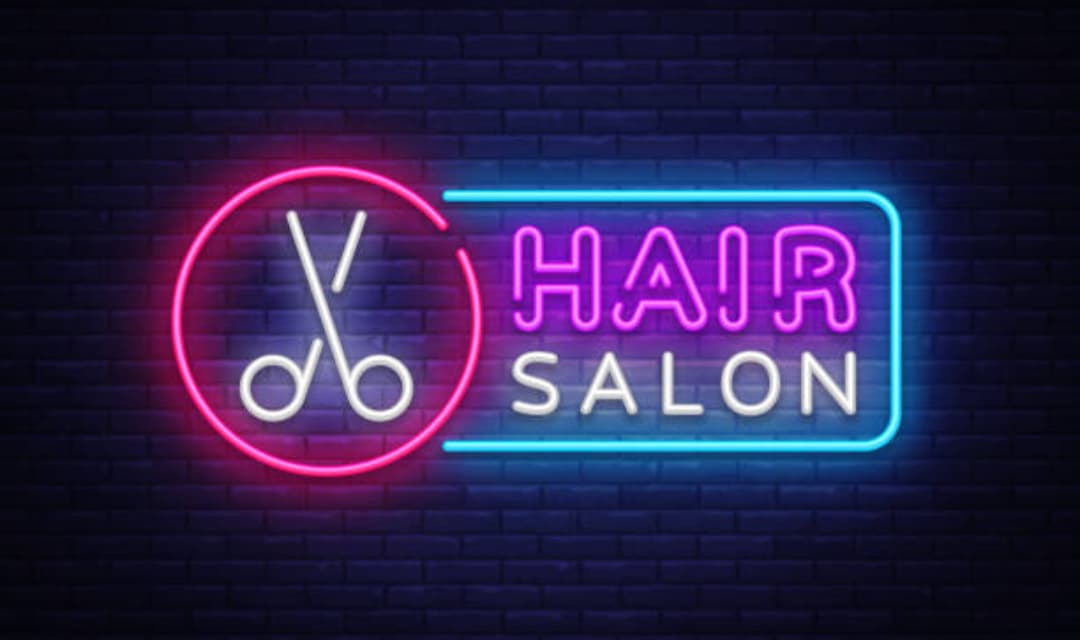 Hair Salon Neon Sign How to Create a Neon Sign