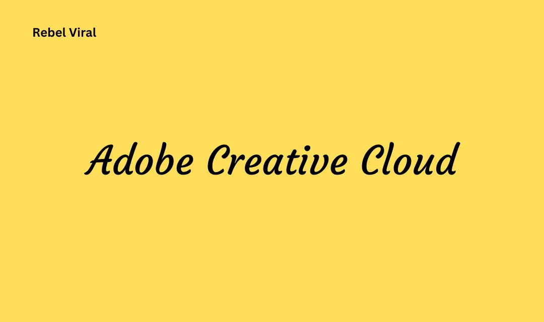 Adobe Creative Cloud All Basic Guidelines