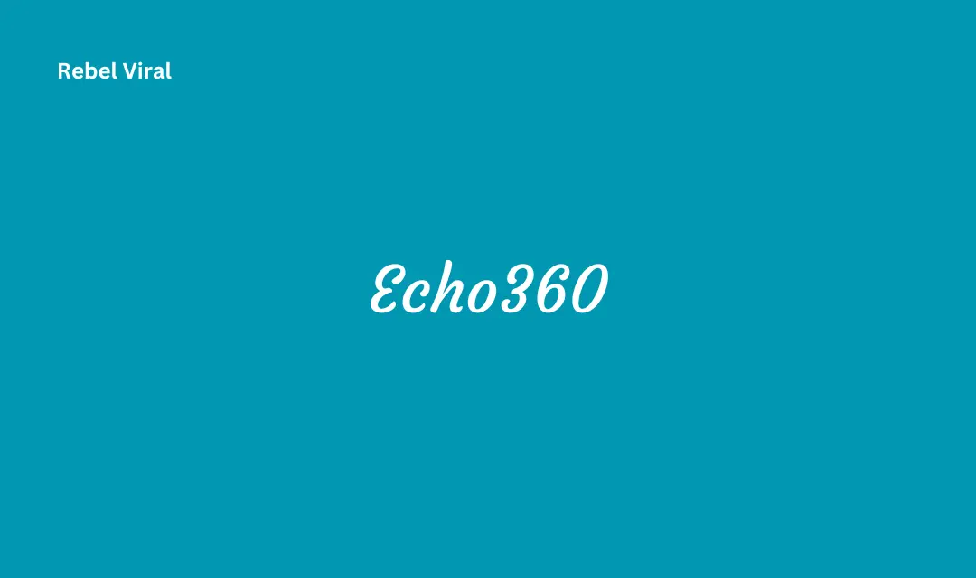 Echo360 with Remote Learning Compatibility Video Storage and Resources