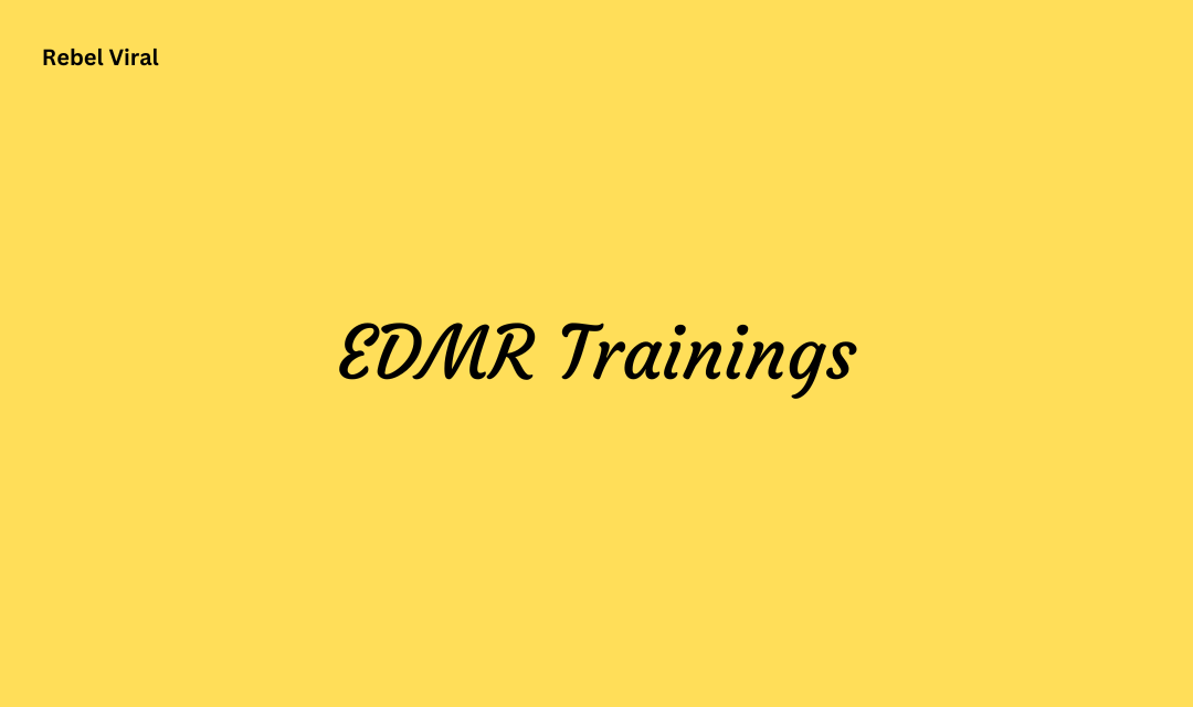 Edmr trainings with components techniques and applications