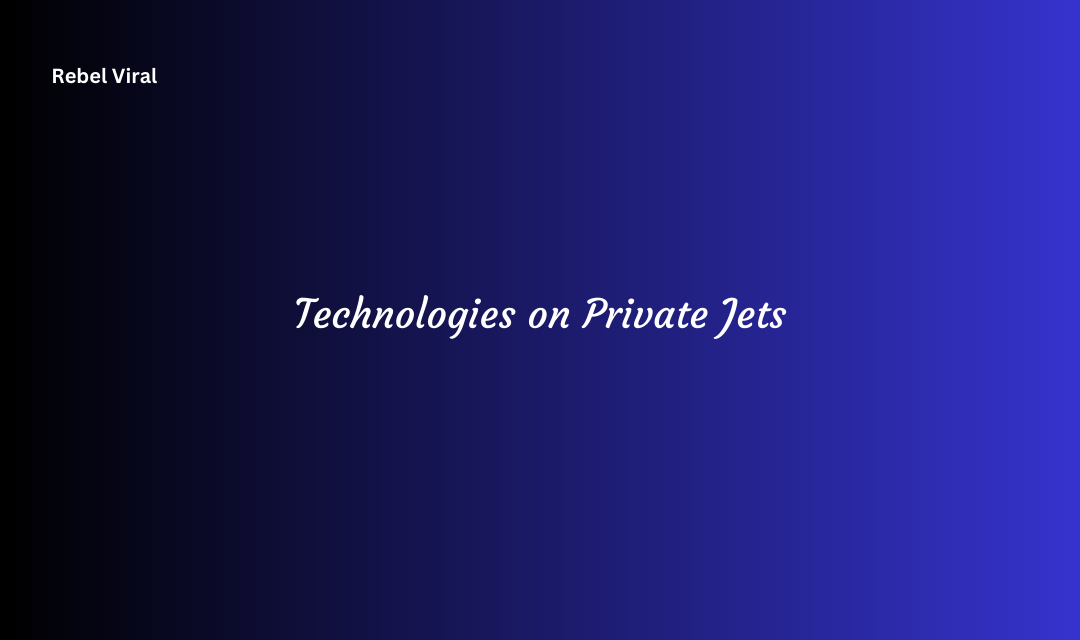 Technologies on private jets advanced avionics and cockpit technologies