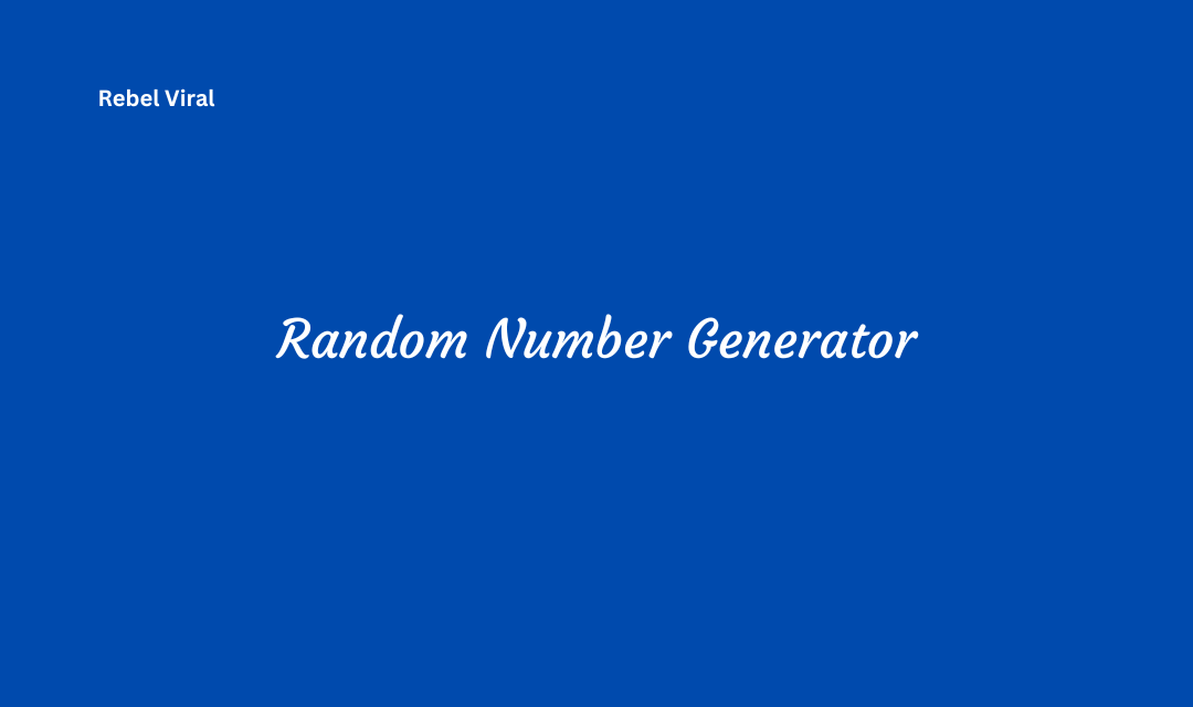 How a Random Number Generator Adds Fairness and Uniqueness