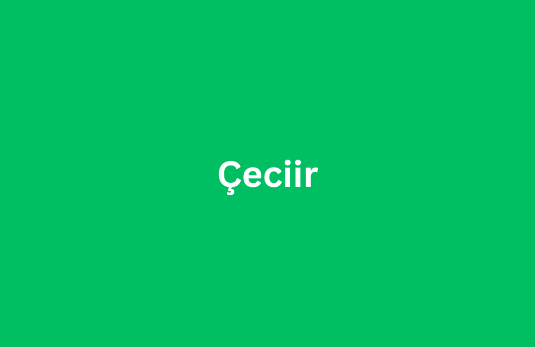 Çeciir: Unveiling the Significance of a Centuries-Old Art in Culinary Culture